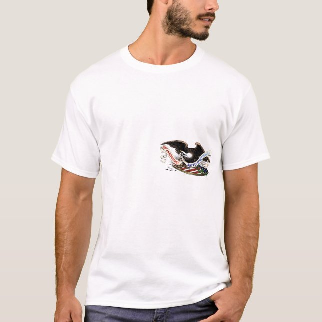 Nationales Regiment 150. Gettysburg T-Shirt (Vorderseite)