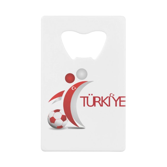 Nationales Team der Türkei Geldbeutel Flaschenöffner (Vorderseite)