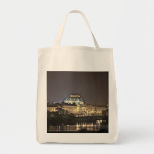 Nationales Theater-Prag-Nacht Tragetasche