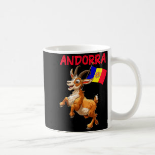 Nationales Tier Andorras für Jungen und Mädchen Kaffeetasse