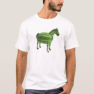 Nationales Wassermelone-Tagespferd T-Shirt