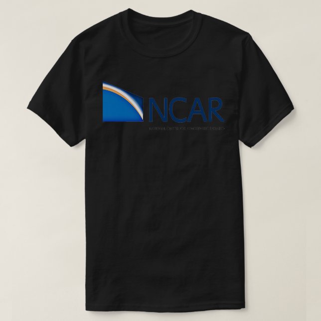 Nationales Zentrum für atmosphärische Forschung T-Shirt (Design vorne)