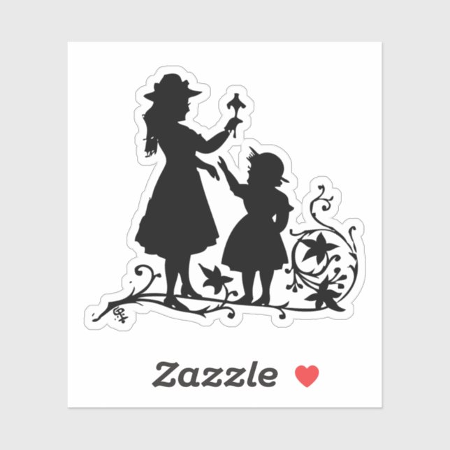 Nationalfeiertag Aufkleber (Blatt)