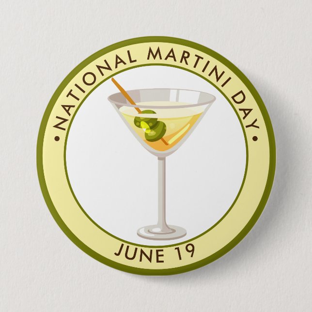 Nationalfeiertag von Martini Button (Vorderseite)