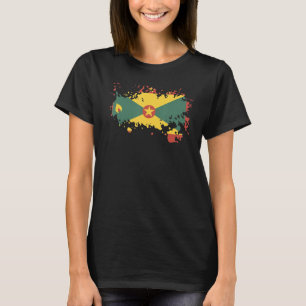 Nationalflagge Andenken an Grenada für Männer - Fr T-Shirt
