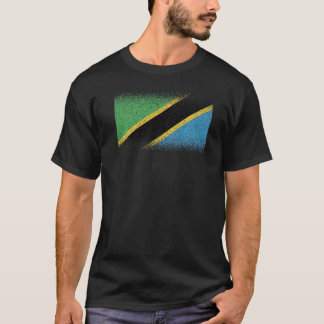 Nationalflagge Andenken an Tansania für Frauen T-Shirt