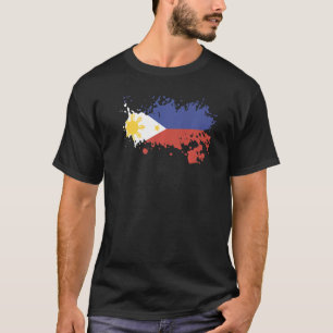 Nationalflagge Andenken der Philippinen für Männer T-Shirt