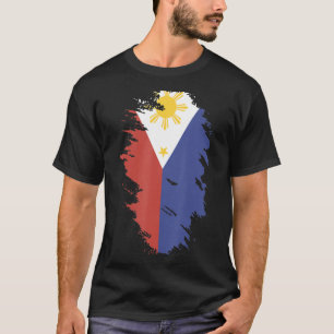 Nationalflagge Andenken der Philippinen für Männer T-Shirt
