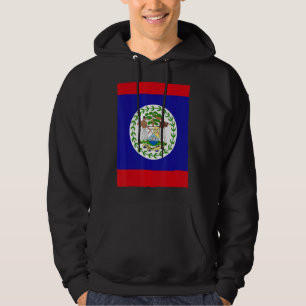 Nationalflagge Belize Hoodie