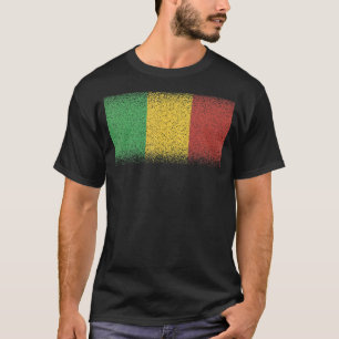 Nationalflagge des Souvenirs von Mali für Männer T-Shirt