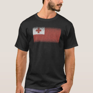Nationalflagge des Souvenirs von Tonga für Männer T-Shirt