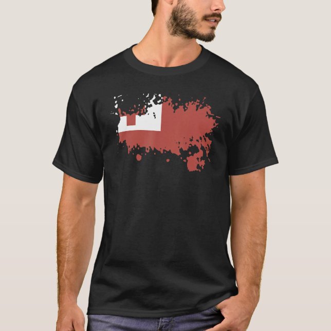 Nationalflagge des Souvenirs von Tonga für Männer  T-Shirt (Vorderseite)