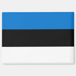 Nationalflagge Estlands Rektangle-Magnet Magnet