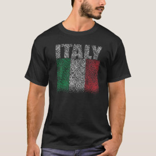 Nationalflagge Italienisches Souvenir für Frauen T-Shirt