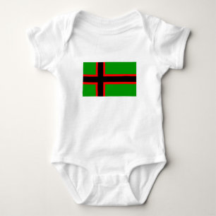 Nationalflagge Kareliens Baby Strampler
