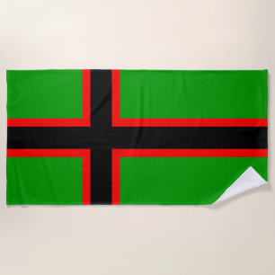 Nationalflagge Kareliens Strandtuch