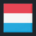 Nationalflagge Luxemburgs Magnet<br><div class="desc">Woll allen, zu wissen, dass du ein bestimmtes Land repräsentierst? Zeigen Sie Ihren nationalen Stolz mit dieser Flagge des Weltprodukts. Dieses Element zeigt eine Weltflagge mit der Flagge Luxemburgs. Besuchen Sie das World Flags Poster unter https://www.zazzle.com/worldflagsposter für weitere Produkte mit Flaggen und Bannern aus aller Welt.</div>