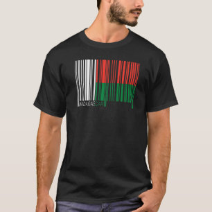 Nationalflagge Madagaskar-Souvenir für Männer T-Shirt