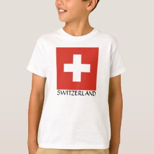 Nationalflagge Schweiz T-Shirt