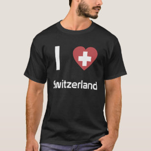 Nationalflagge Schweizer Souvenir für Männer, die T-Shirt