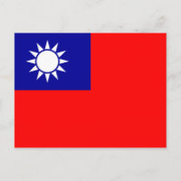 Nationalflagge Taiwan