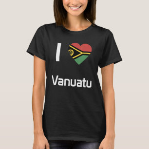 Nationalflagge Vanuatu-Souvenir für Männer Frauen  T-Shirt
