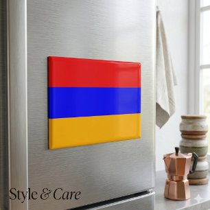 Nationalflagge von Armenien Rechteckmagnet Magnet