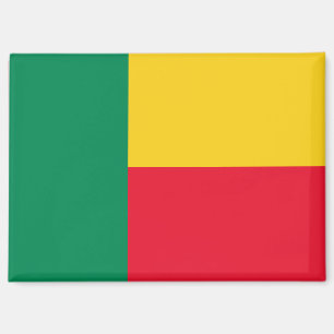 Nationalflagge von Benin Rechteck-Magnet Magnet