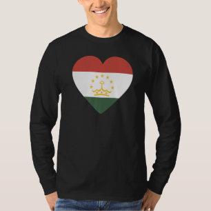 Nationalflagge von Tadschikistan Souvenir für Männ T-Shirt
