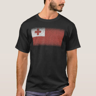 Nationalflagge von Tonga Souvenir für Männer Fraue T-Shirt