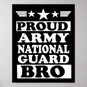 Nationalgarde der Proud-Armee Bruderlandschaft Poster