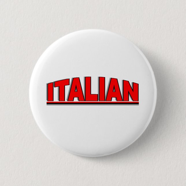 Nationalitäten - "Italiener " Button (Vorderseite)