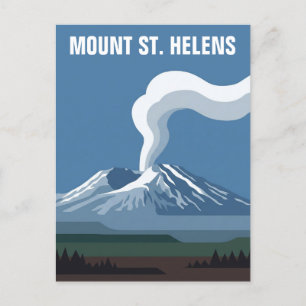 Nationalmonument St. Helens Postkarte