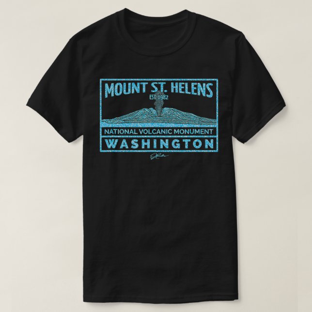 Nationalmonument St. Helens T-Shirt (Design vorne)