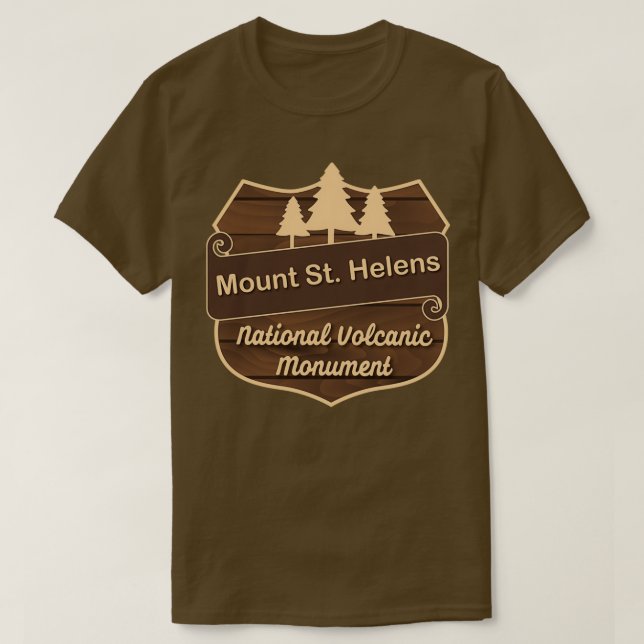 Nationalmuseum Monument St Helens T-Shirt (Design vorne)
