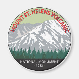 Nationalmuseum St. Helens Vintag Magnet
