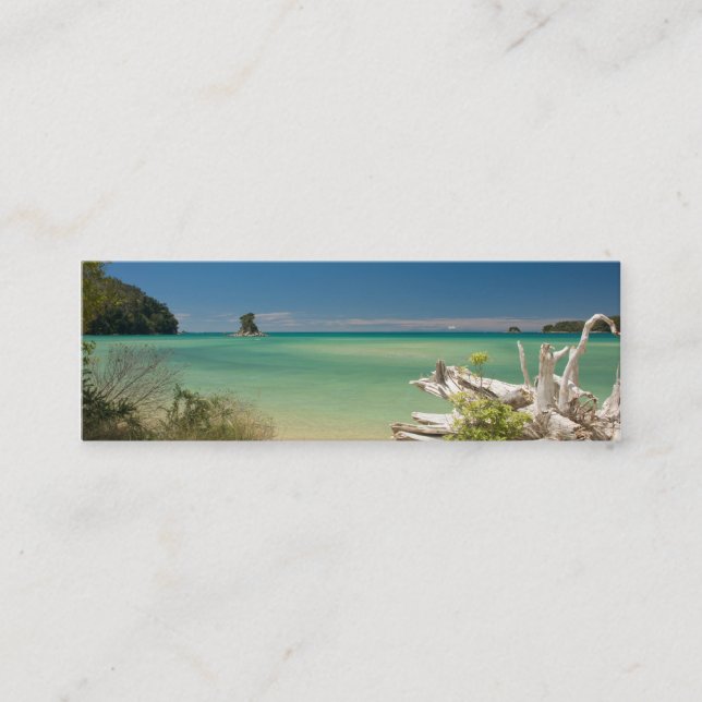 Nationalpark Abel Tasmans Mini Visitenkarte (Vorderseite)