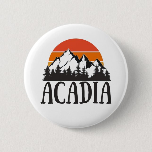 NATIONALPARK ACADIA BUTTON (Vorderseite)