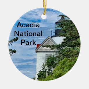 Nationalpark Acadia Keramik Ornament