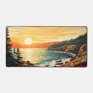Nationalpark Acadia Kunst, Dichtung und Musik Schreibtischunterlage