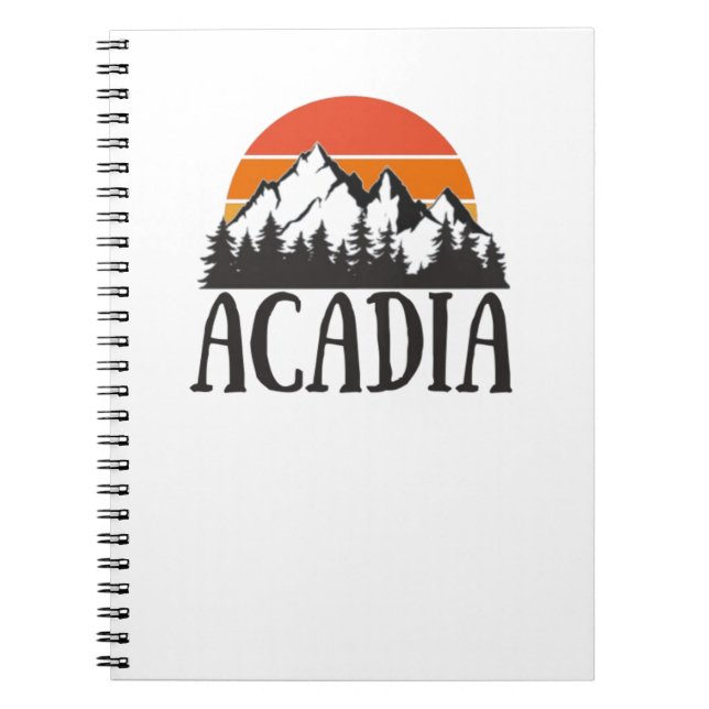 NATIONALPARK ACADIA NOTIZBLOCK (Vorderseite)
