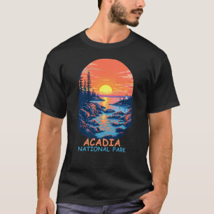 Nationalpark Acadia - Sonnenuntergang T-Shirt