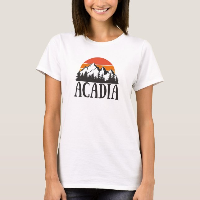 NATIONALPARK ACADIA T-Shirt (Vorderseite)