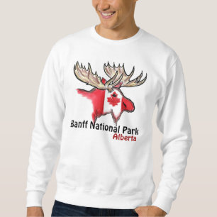 Nationalpark-Albertas Kanada Banffs Elch-Shirt Sweatshirt