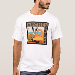 Nationalpark Arches, Utah   Kaninchen T-Shirt