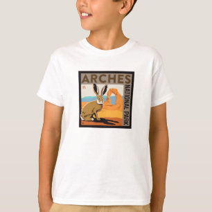 Nationalpark Arches, Utah   Kaninchen T-Shirt