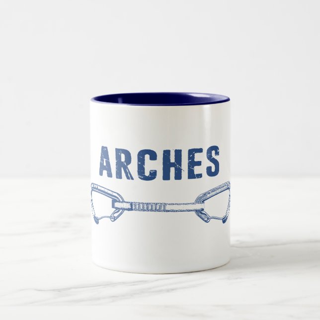 Nationalpark Arkadengarten Zweifarbige Tasse (Mittel)