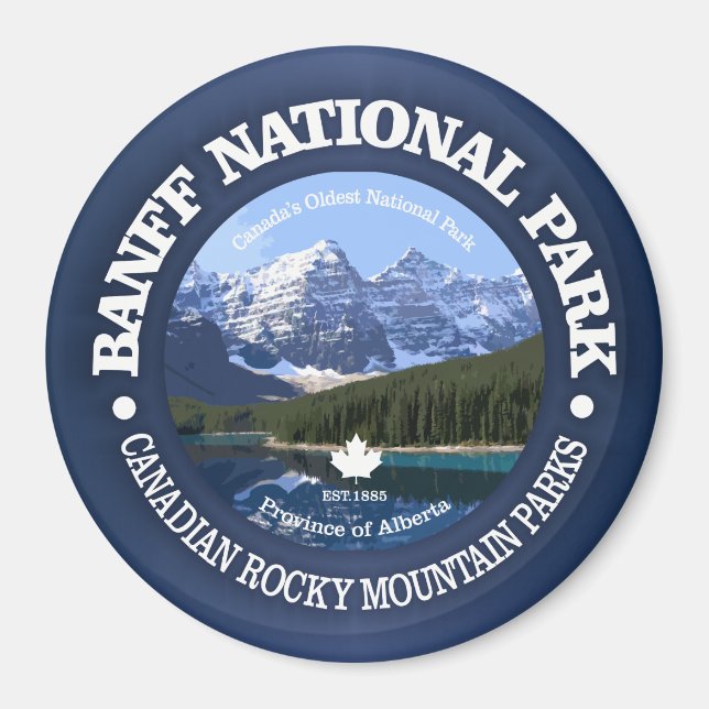 Nationalpark Banff (C) Magnet (Vorne)