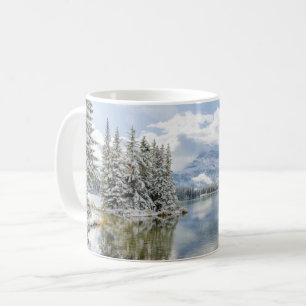Nationalpark Banff im Winter Kaffeetasse