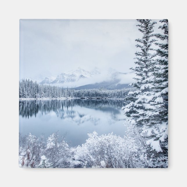 Nationalpark Banff im Winter Magnet (Vorne)